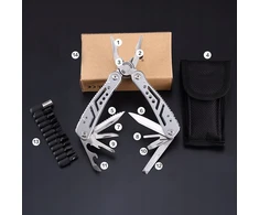 Daugiafunkcinis įrankis Multitool Juodas Ant 13 funkcijų Dominator Urban Combat, juodas