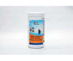 Daugiafunkcinis preparatas 200g tabletėmis (lėtas chloras, flokuliantas, algicidas), 1kg