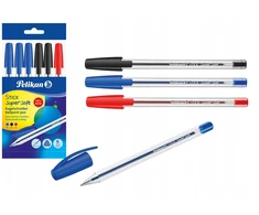 Daugiaspalvis rašiklis Pelikan Stick Super Soft, 6 vnt.