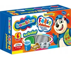 Dažai Bambino, 6 spalvos