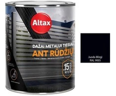 Dažai metalui ALTAX, juoda, blizgi, RAL 9005, 0,75 l,