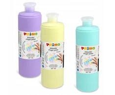 Dažai piešimui pirštais Primo, mėlynos spalvos, 750 ml