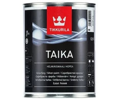 Dažai su perlamutro efektu TIKKURILA TAIKA PEARL, sidabrinė, 0,9 l