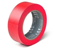 Raudona dažymo juosta, laukui ir vidui, lygiems paviršiams (120d.UV), 38mm x 50m, Color Expert, 96073999
