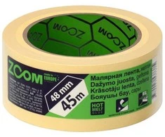 Dažymo juostelė, gelt., 48 mm x 45 m, ZOOM