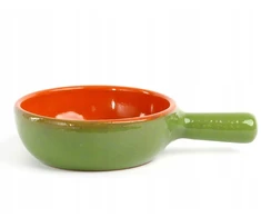 DE SILVA Etruscan Safari Verde Molio puodas su rankena, keraminis, 15 cm