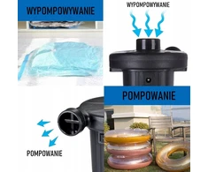 Decortrend Elektrinis siurblys pontoniniam baseino čiužiniui 2in1