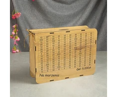 Decortrend SKARBONKA Wykreślana WYZWANIE PREZENT na KAŻDĄ OKAZJĘ Personalizowana
