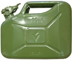 Degalų talpa 10L metalinė