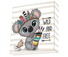 Diamond Dotz Deimantinė mozaika WILD FREE 22x22 cm