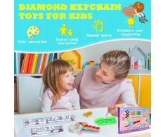 Deimantiniai amatų rinkiniai vaikams, dovanos mergaitėms 6, 7, 8, 9, 10 metų