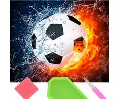 Norimpex Deimantinis siuvinėjimas Futbolas Deimantinis tapybos mozaikos rinkinys Creative 5D