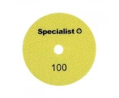 Deimantinis šlifavimo lapelis SPECIALIST+ 100P, 125 mm, universalus, vidutinis grubumas