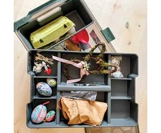 Dėklas Evo 30/44/65 litrų dėžėms Rotho 51.9x36.5x7.3cm antracito spalvos