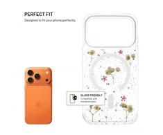 Dėklas Fixed MagBloom | Galinis dangtelis | Apple | iPhone 17 Pro | TPU | Slyvų mėlyna