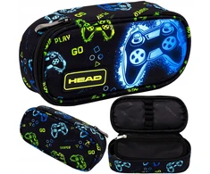 Dėklas rašymo reikmenims Head Go Playing Neon