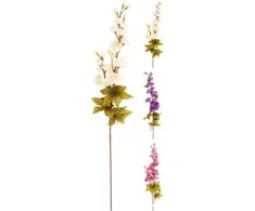 Dekoraratyvinė šakelė DELPHINIUM, 3 spalvos, 82 cm