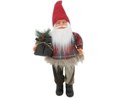 Dekoras Kalėdų senelis SFYD H70cm raudonas