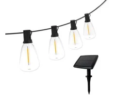 Artflow Dekoratyvinė girlianda Saulės energija 14.63m 15 LED Šilta balta