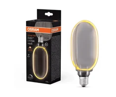 Dekoratyvinė LED lemputė OSRAM O-FILAMENT, G100, E27, 4W, 1800K, 110lm, dimeriuojama