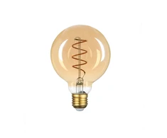 Dekoratyvinė LED lemputė PHILIPS VINTAGE GOLD, E27, G93, 2000 K, 4W (=25W), 250 lm, dimeriuojama