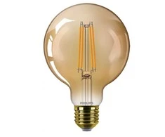 Dekoratyvinė LED lemputė PHILIPS VINTAGE GOLD, E27, G95, 3,1(=25W), 1800 K, 250 lm,NON-DIM