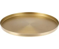 Dekoratyvinė lėkštė GOLD Matinis, 3 rūšys, 33 cm, 1 vnt