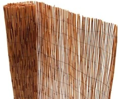 Dekoratyvinė nendrių tvorelė H150xL300cm kavos spalvos