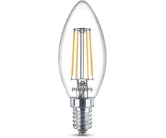 Dekoratyvinė šviesos diodų lemputė PHILIPS, B35, 4 W, E14, 470 lm, 2700K, atitinka 40 W