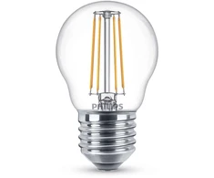Dekoratyvinė šviesos diodų lemputė PHILIPS, P45, 4 W, E27, 470 lm, 2700K, atitinka 40 W