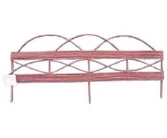 Dekoratyvinė tvorelė L100cm/H45cm karklas/ruda