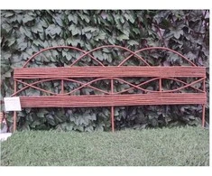 Dekoratyvinė tvorelė L100cm/H45cm karklas/ruda