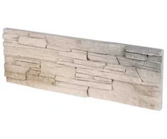 Dekoratyvinio akmens plytelės Maroko, 38,5 x 13,0 cm; gipsas; pakuotėje 0,45 m²