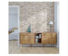 Dekoratyvinio akmens plytelės Maroko, 38,5 x 13,0 cm; gipsas; pakuotėje 0,45 m²