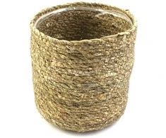 Dekoratyvinis gėlių vazonas Ø14cm H14cm jūros dumblių