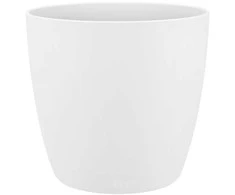 Dekoratyvinis gėlių vazonas Brussels Elho 14cm baltas 150