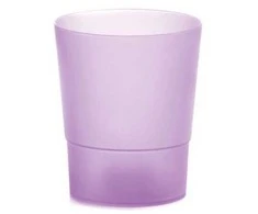 Dekoratyvinis gėlių vazonas Coubi Orchid D12.5cm H14.7cm plastik./violetinis