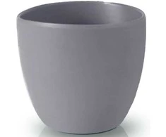 Dekoratyvinis gėlių vazonas Deco Ø7cm H6cm keraminė/pilka