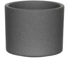Dekoratyvinis gėlių vazonas Era Ø12cm H10cm keraminis/pilkas