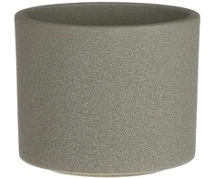 Dekoratyvinis gėlių vazonas Era Ø12cm H10cm keraminis/žalias
