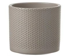 Dekoratyvinis gėlių vazonas Era Ø15cm H13cm keraminis/rudas