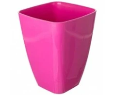 Dekoratyvinis gėlių vazonas Orchid D13cm H16.5cm plastikinis/rožinis