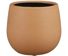Dekoratyvinis gėlių vazonas Pablo Ø14cm H12cm keraminė/šviesiai ruda