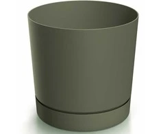 Prosperplast Dekoratyvinis gėlių vazonas Tubo P Ø19.9cm H19.6cm plastikinis/žalias