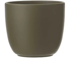 Dekoratyvinis gėlių vazonas Tusca Ø14.5cm H14cm keraminis/žalias
