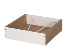 Dekoratyvinis servetelių dėklas,baltos spalvos, 19 cm