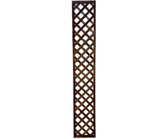 Dekoratyvinis tvoros skydas 300x1825mm rudas