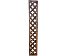 Dekoratyvinis tvoros skydas 300x1850mm rudas