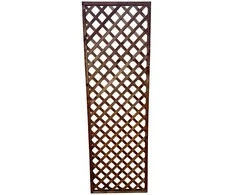 Dekoratyvinis tvoros skydas 600x1825mm rudas