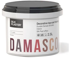 Dekoro glaistas Damasco, šilko efektas, blizgus, 2,5 L